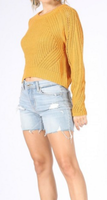 Croto sweater round neck type Componente de fábrica 100% acrylic