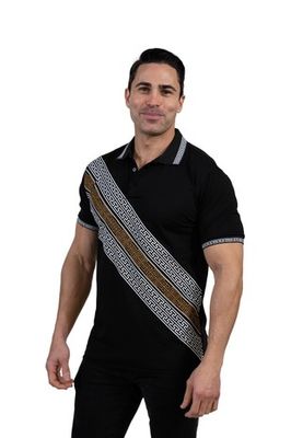 Men.modern Fusion Sleek Fit Tee.in black