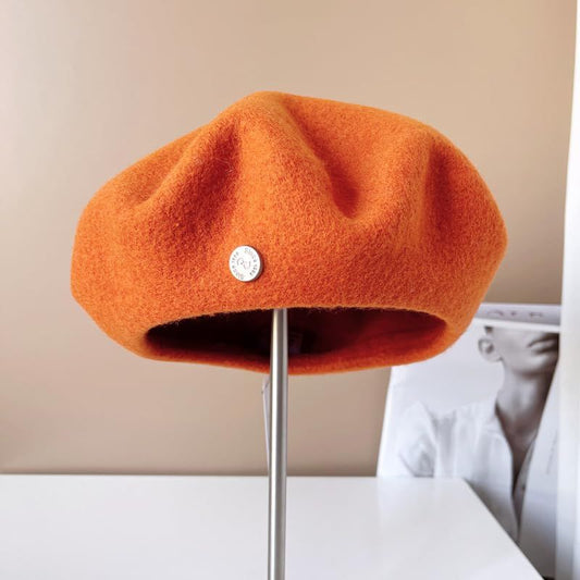 Spanish Wool Beret Hat Femal