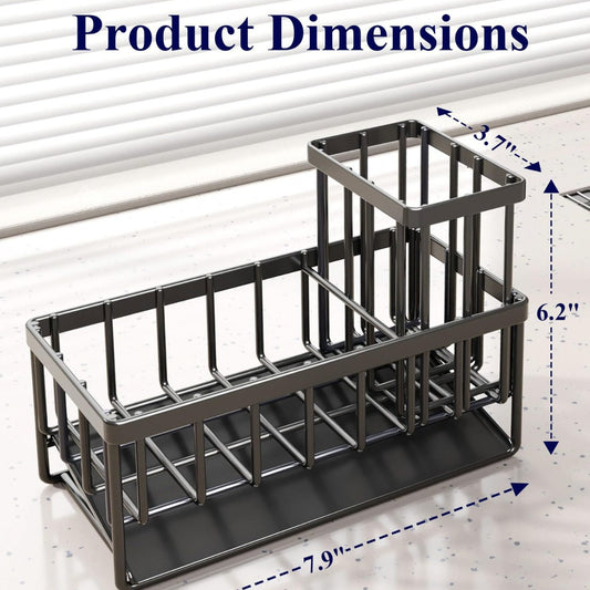 Punch-Free Kitchen Classification Drain Rack Chopstick Rack Sponge Storage Rack Kitchen Countertop Storage Rack