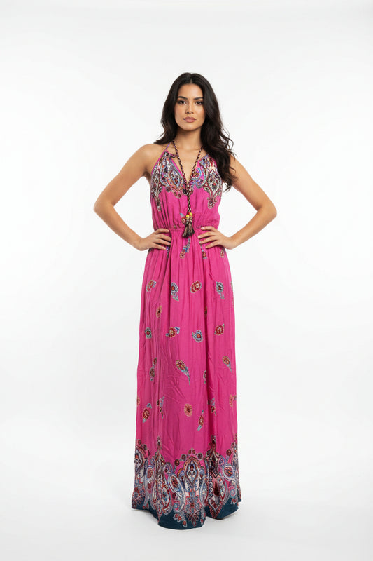 Long floral dress 5