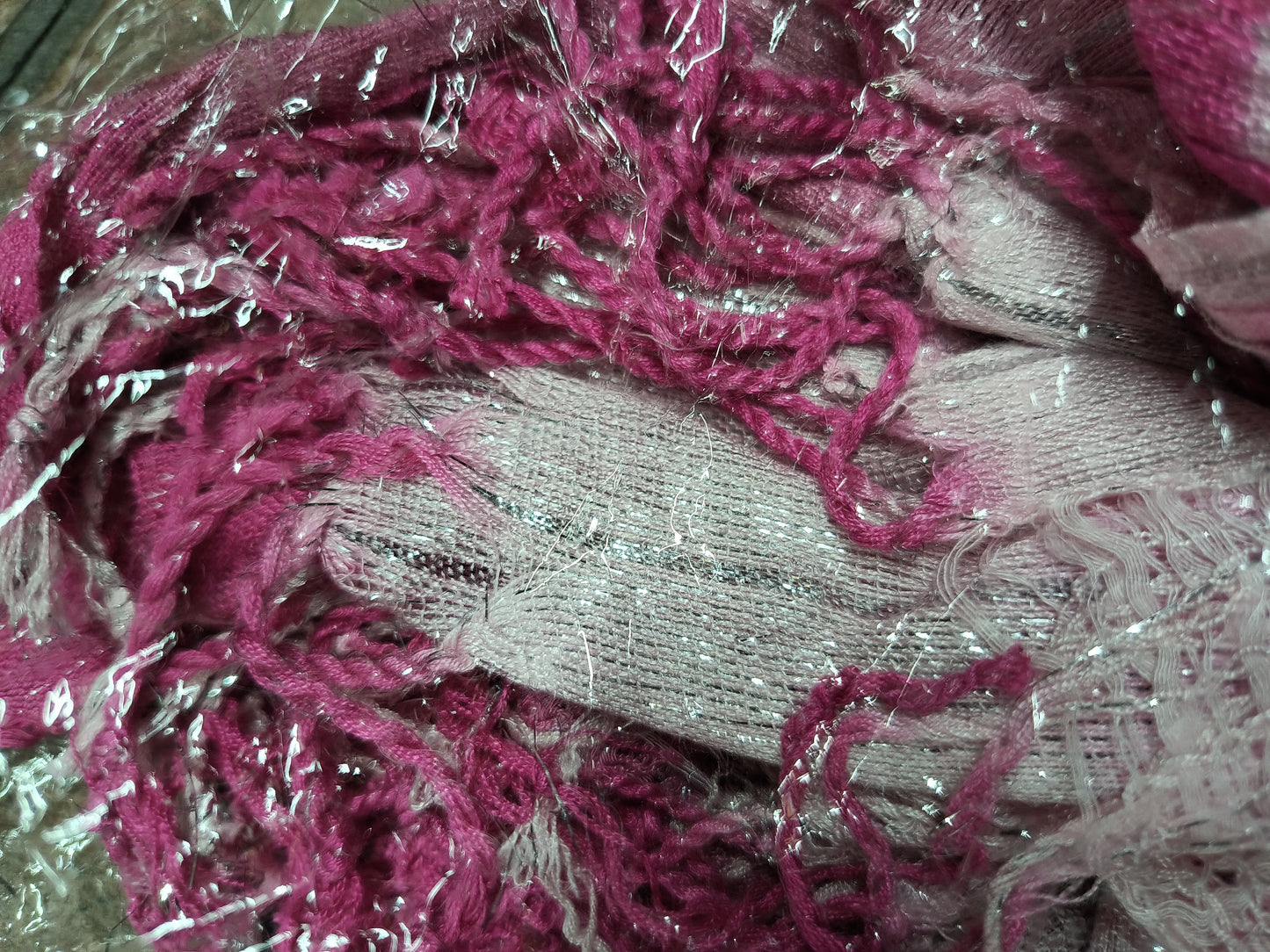Elegant scarf with a touch of sparkle for any occasion Note: This product is not shipped without a minimum purchase required for shipping.
