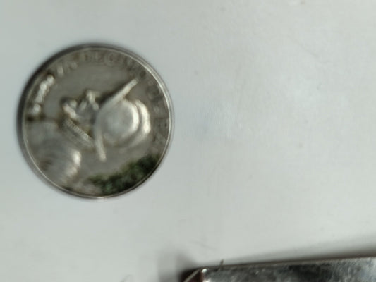 1970 Panama One Balboa - Vasco Núñez de Balboa - Plata 40%