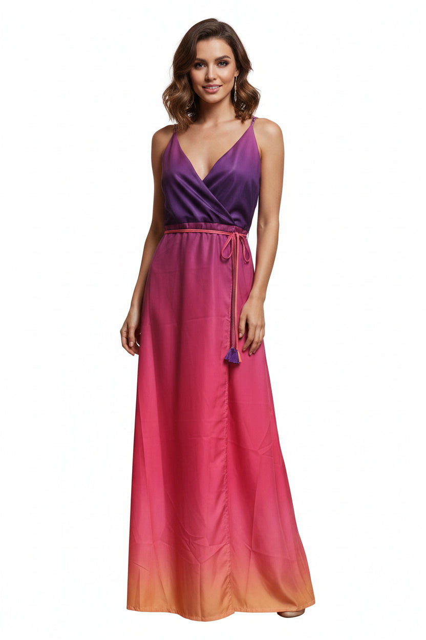 Vestido en Three color