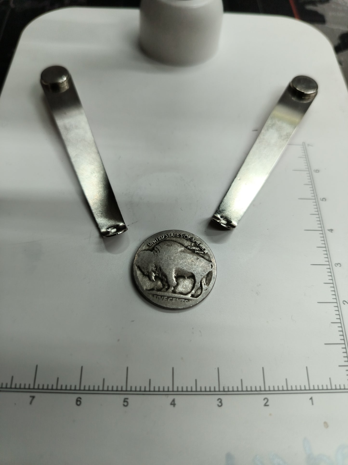 Buffalo Nickel Dateless - Ceca "D" Denver - El Fantasma del Pasado