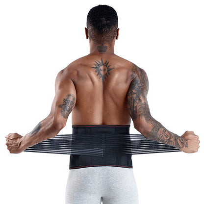 Men's Special Abdominal Belt For Exercise, Fitness, Slimming, Beer Belly Reduction, Sweat-Inducing Shapewear, Waist Cincher, Summer Thin Style