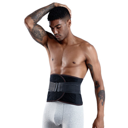 Men's Special Abdominal Belt For Exercise, Fitness, Slimming, Beer Belly Reduction, Sweat-Inducing Shapewear, Waist Cincher, Summer Thin Style