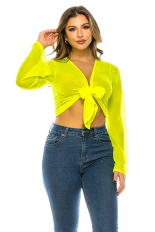 mesh cover-ups top