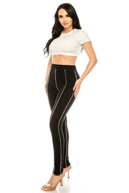 pants, leggings full length great stretch. (Copia)