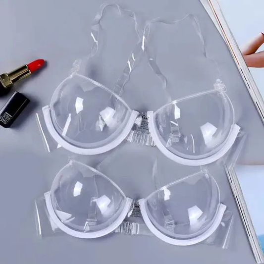 bras in different plastic.