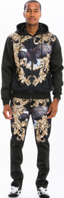 Set for men with a nice model containing a 95 % spandex 5.11 poly