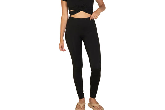 Leggings básicos sólidos IN BLACK