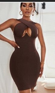 Dress Urban Brown