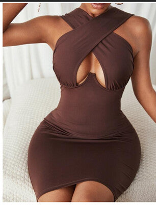 Dress Urban Brown