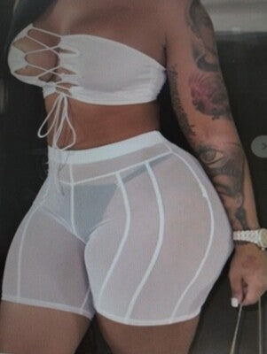 Stretch sees through shorts