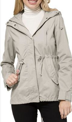 JACKE. ANORAK MILITARY JACKET FULLY LINED INSIDE JACKET Fabric