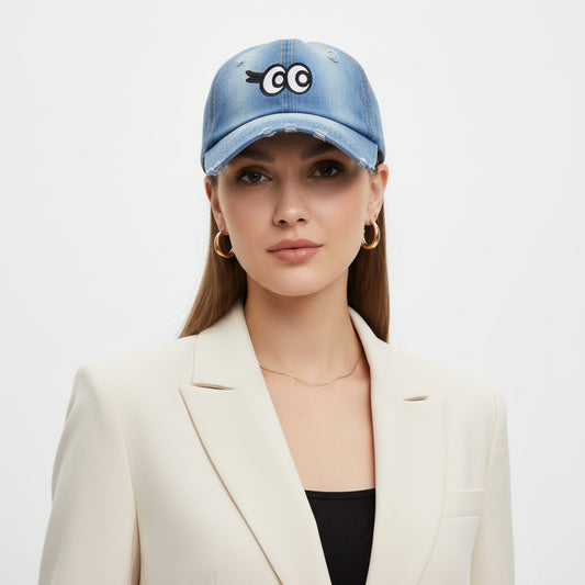 ONE SIZECAP FOR BOTH UNISEXIN TWO COLORS AS SHOWN HERE