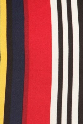 Dress with vertical strips. 2 colors.