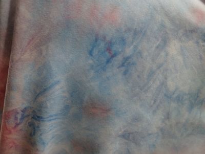 Three-Color Tie Dye Tube Dress