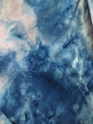 Three-Color Tie Dye Tube Dress