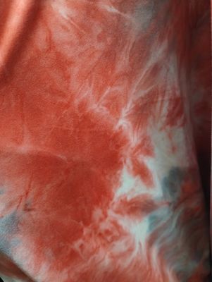 Three-Color Tie Dye Tube Dress