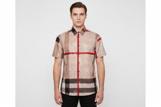 Button Down Short Sleeve Shirt your style game with this versatile top, fashioned