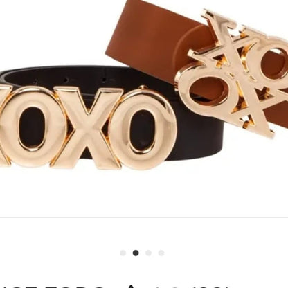 BELT IN BLACK AND GOLD