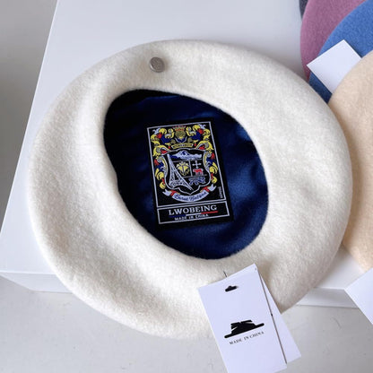Spanish Wool Beret Hat Femal