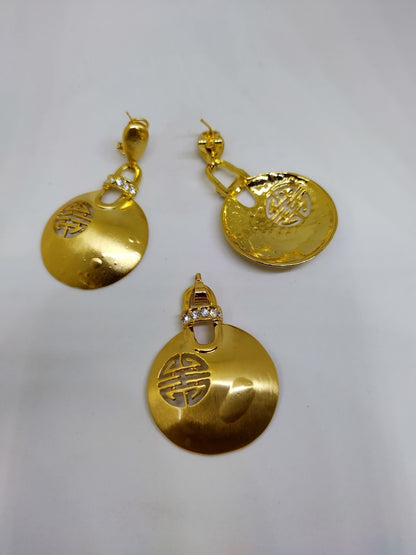 3 Piece Set in Gold