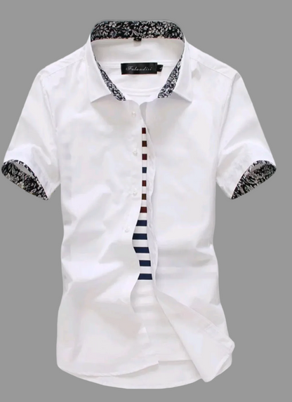 men's casual solid color
