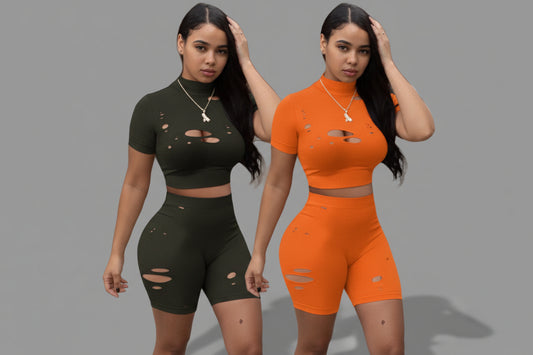 Pants 2 P,S SEXY Orange
