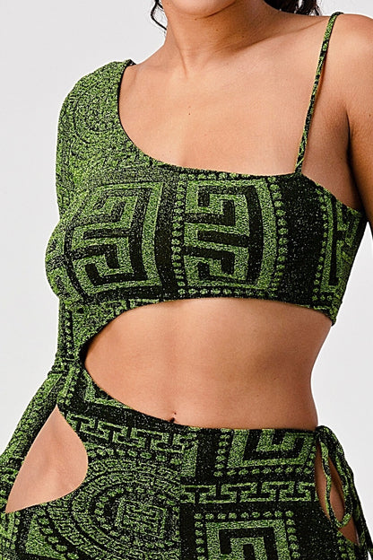 Shoulder out jumpsuit TWO COLORS CHOOSE YOURS