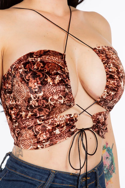 TOP WITH CUT OUT.