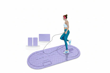 Yoga Mat Special Cushioning Mute Yoga  For Fitness, Running, Aerobics