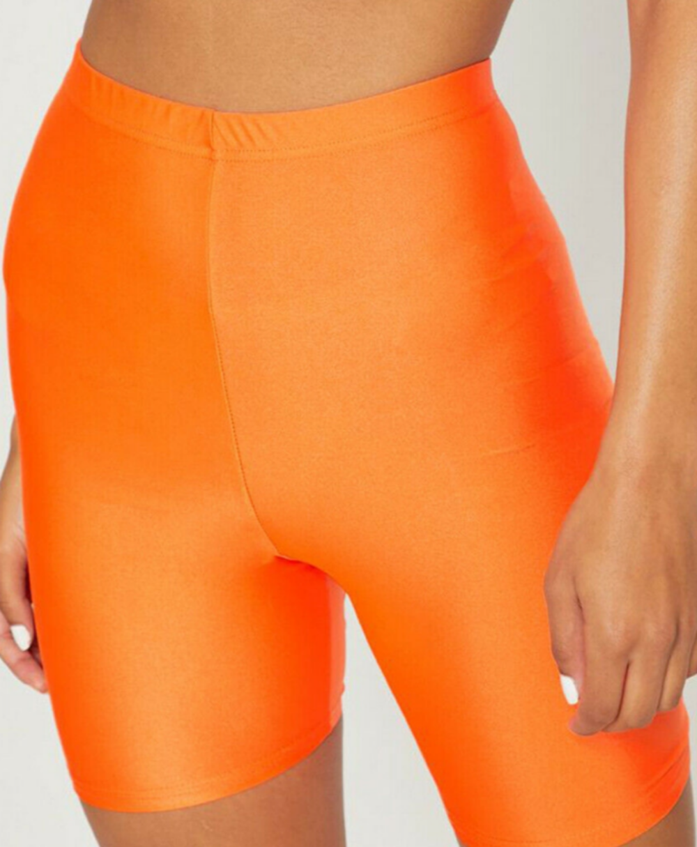 Bright PINK biker shorts