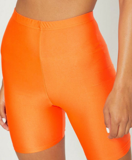 Bright PINK biker shorts