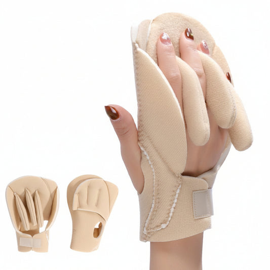 New Built-In Finger Separator, Pressure-Relieving Palm Pad, Foam Cushion, Finger Support Pad, Fatigue-Relieving Hand Protection Pad
