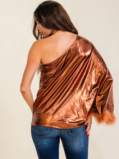 blouse from ENTRO, crafted from a luxurious polyester