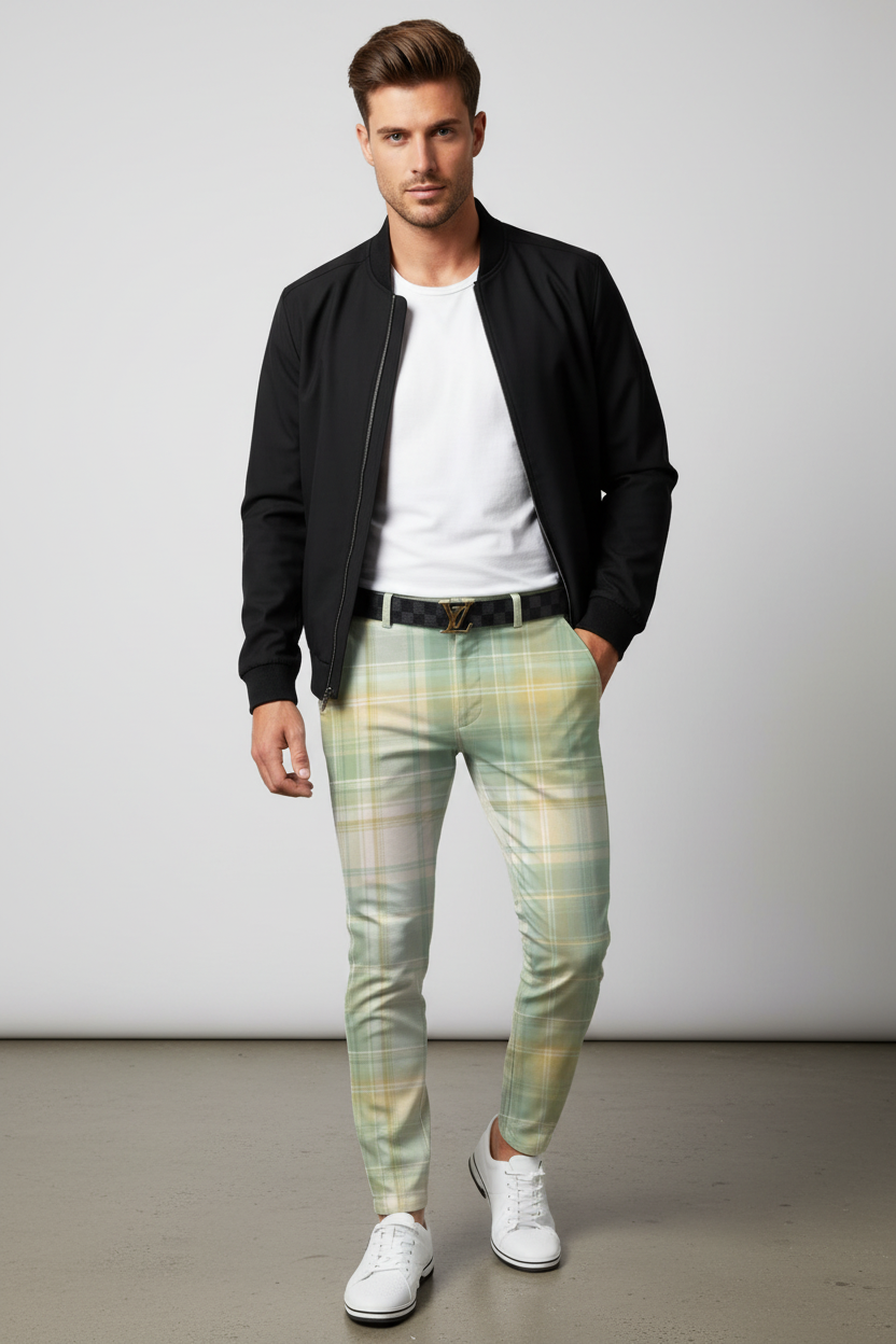 CASUAL PANTS IN SOFT COLORS