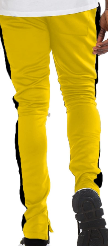 PANTS Two-tone men's pants with zipper on the sides and adjustable drawstring with a unique quality and expandes different sizes