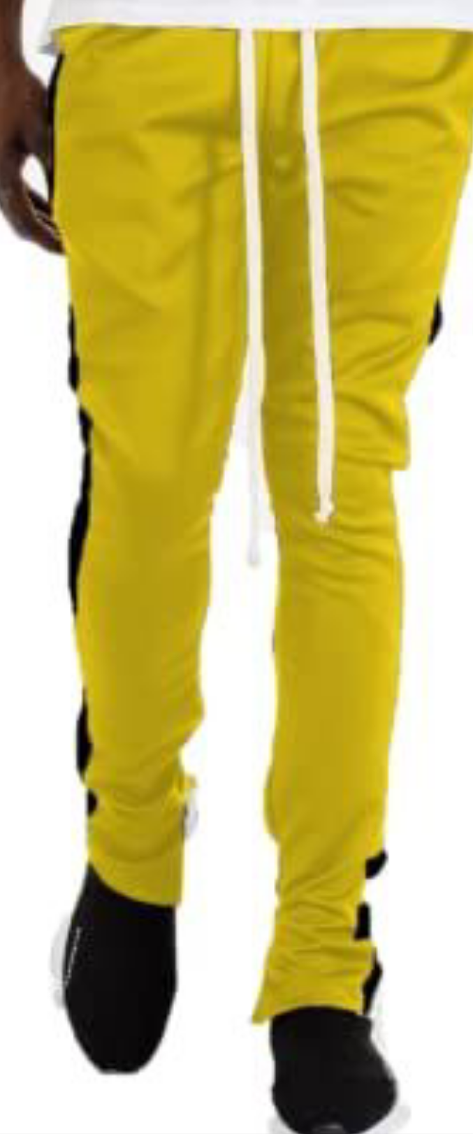 PANTS Two-tone men's pants with zipper on the sides and adjustable drawstring with a unique quality and expandes different sizes