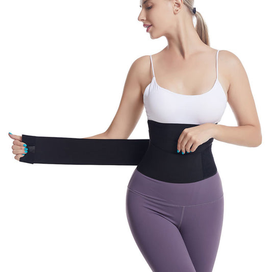 Adjustable Waist Trainer Body Shaping Wrapping Belt Belly Belt Women's Men's Belly Belt Elastic Belly Belt