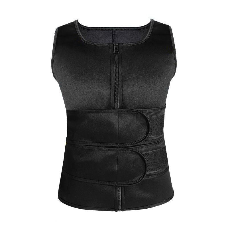 Men's Belly-Tinting Vest Body-Shaping Double-Breasted Body Shaping Shaping Shaping Shaping Shaping Beer Belly Meat-Hidden Hot-Fit Sports Tight-Fit Dress