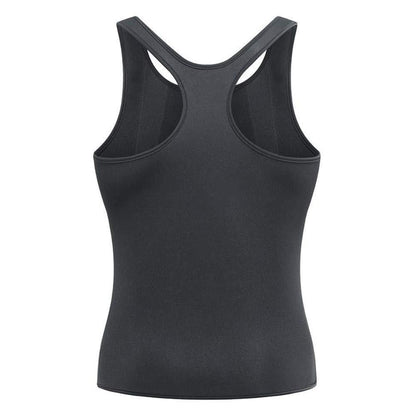 Cross-border European And American Men's Body Shaping Vest Corset Waist Tucker Sweat-popping Sportswear Fitness Sleeveless Vest