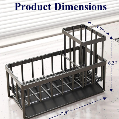 Punch-Free Kitchen Classification Drain Rack Chopstick Rack Sponge Storage Rack Kitchen Countertop Storage Rack