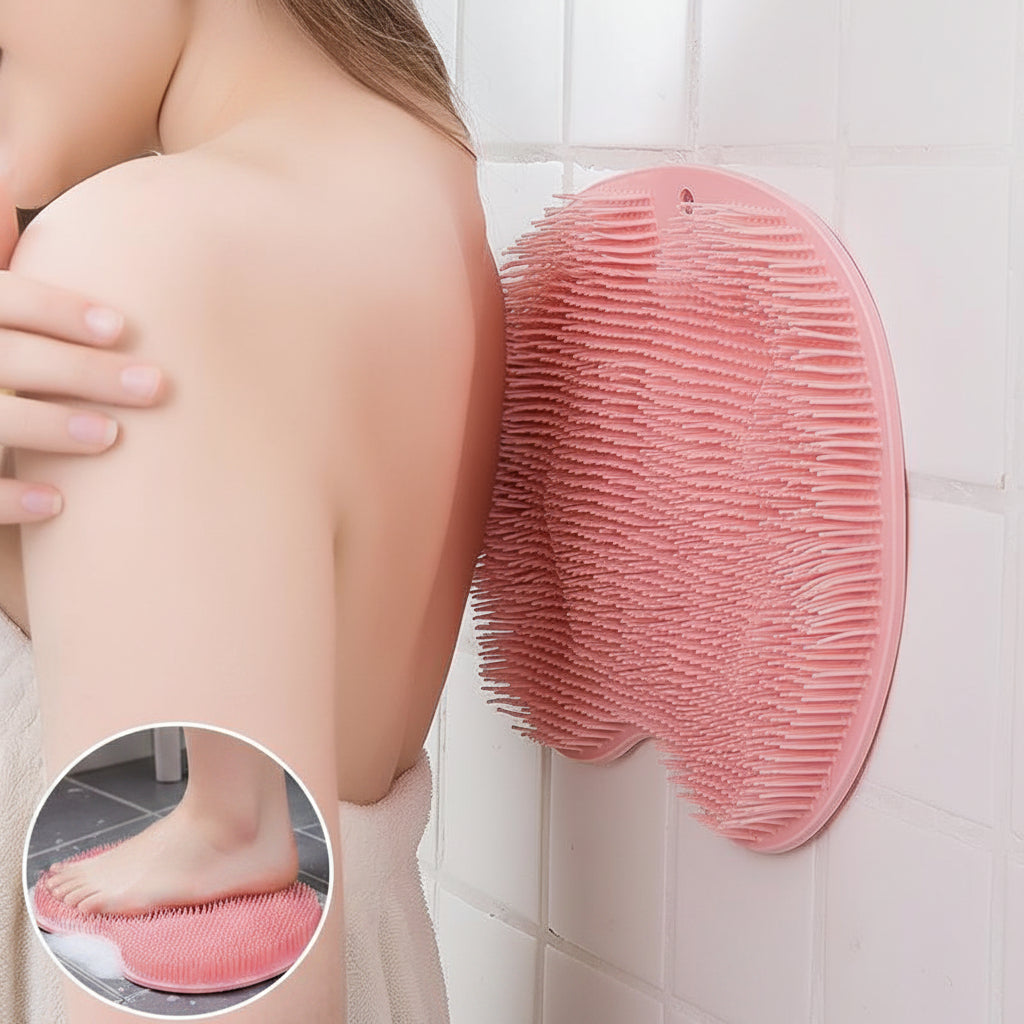 Suction Cup Foot Massage Mat – Easy Cleaning and Non-Slip for Bathroom