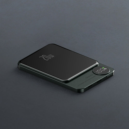 Q9 inalámbrico Magsafe succión magnética carga tesoro venta al por mayor Clip trasero Metal fuente de alimentación móvil 10000 MAh compacto y portátil