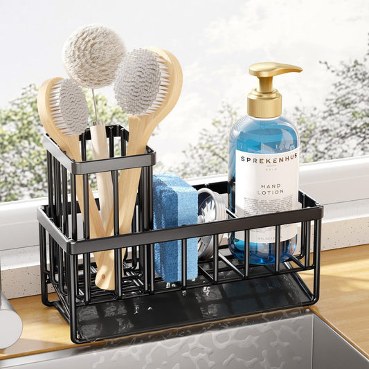 Punch-Free Kitchen Classification Drain Rack Chopstick Rack Sponge Storage Rack Kitchen Countertop Storage Rack