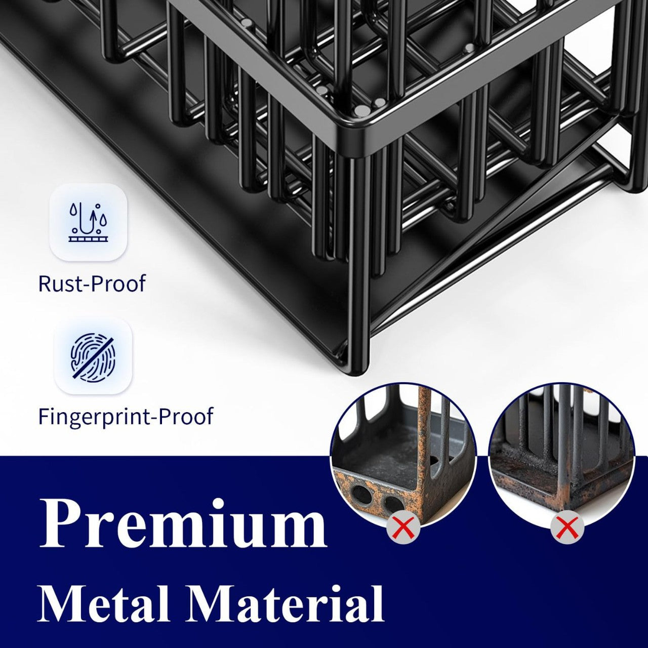 Punch-Free Kitchen Classification Drain Rack Chopstick Rack Sponge Storage Rack Kitchen Countertop Storage Rack