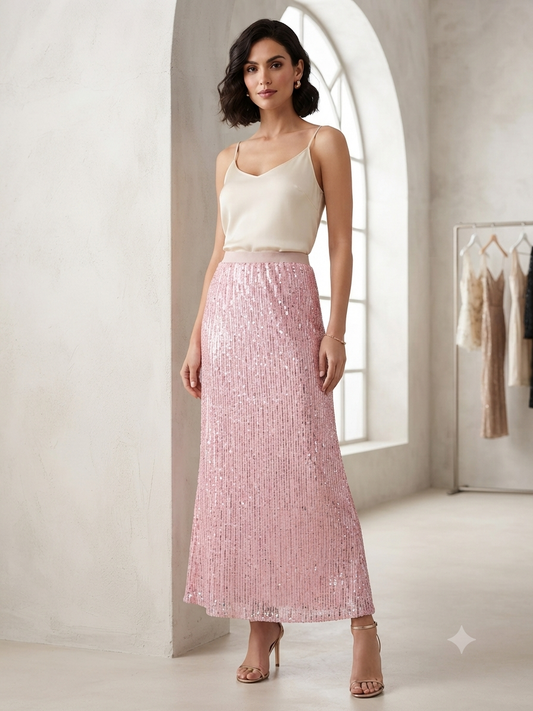 new sparkly sequin skirt three colors #1